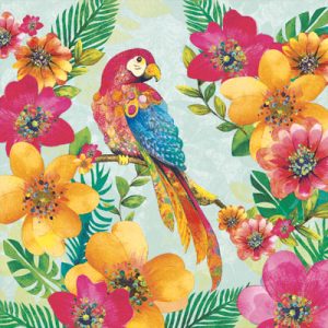 Servilleta Loro Tropical A820