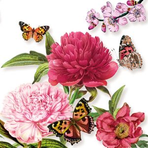 Servilleta Peonia Blanco A892