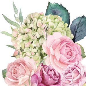 Servilleta Jardín de Rosas A752