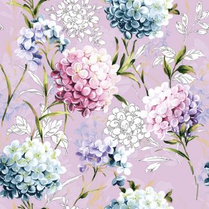 Servilleta Hortensia Rosa A916