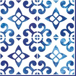 Servilleta Azulejo A1235