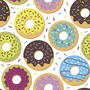 Servilleta Donuts de Colores P425
