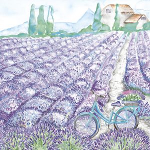 Servilleta Campo de Lavanda D051