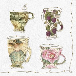 Servilleta Tazas de Té D170