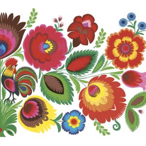 Servilleta Flora Folk M122