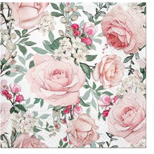 Servilleta Rosas Mariane W190