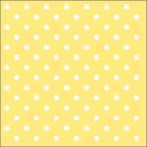 Servilleta Puntos Amarillo A1860