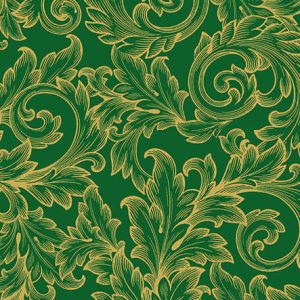Servilleta Barroco verde A1910