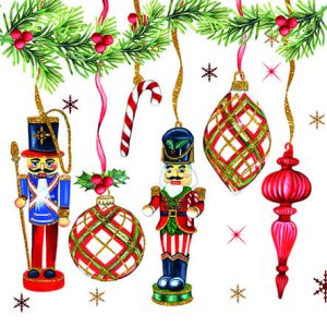 Servilletas Cascanueces Deco N465
