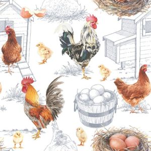 Servilleta Gallinero A1590