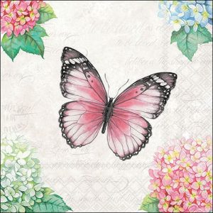 Servilleta Mariposa & poema A3100