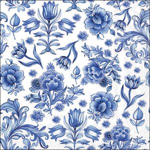 Servilleta Flores azules A3220