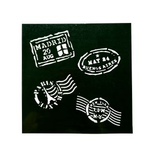 Stencil Estampilla vintage 15x15 STE420