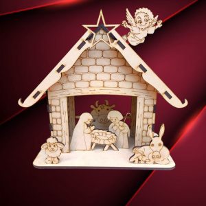 Pesebre Infantil Casita