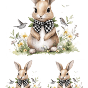 Papel Decoupage Conejo 3