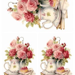 Papel Decoupage Tetera