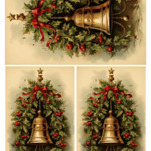 Papel Decoupage Campana 1