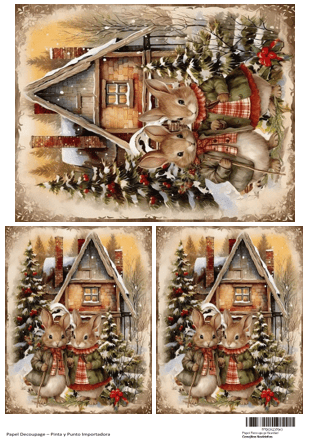 CONEJITOS NAVIDEÑOS
