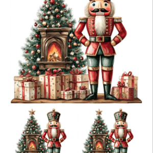 Papel Decoupage Cascanueces 1