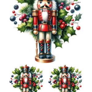Papel Decoupage Cascanueces 2