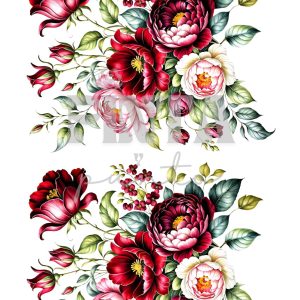 Lámina Transfer 20X30 Ramo de Flores