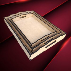 Pack Bandejas laser Florencia (trio)