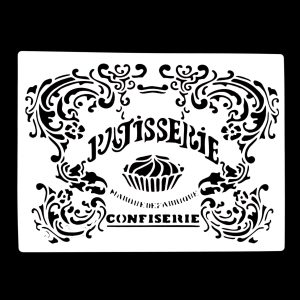 Stencil 15X20 T24 Patisserie