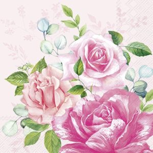 Servilleta Beverly rosa H1175