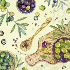 Servilleta tapas de oliva H1525