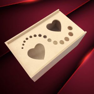 Caja multiusos corazón Simple