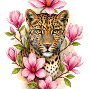 Lámina Transfer 20X30 Leopardo