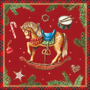 Servilleta Caballo rockero Clasico N1030