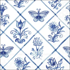 Servilleta Azulejos en forma de diamante A3855