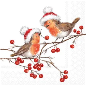 Servilleta Pajaritos navideños N1110