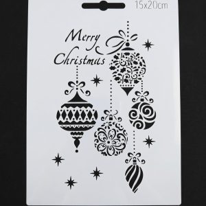 Stencil 15X20 Merry Christmas STE245